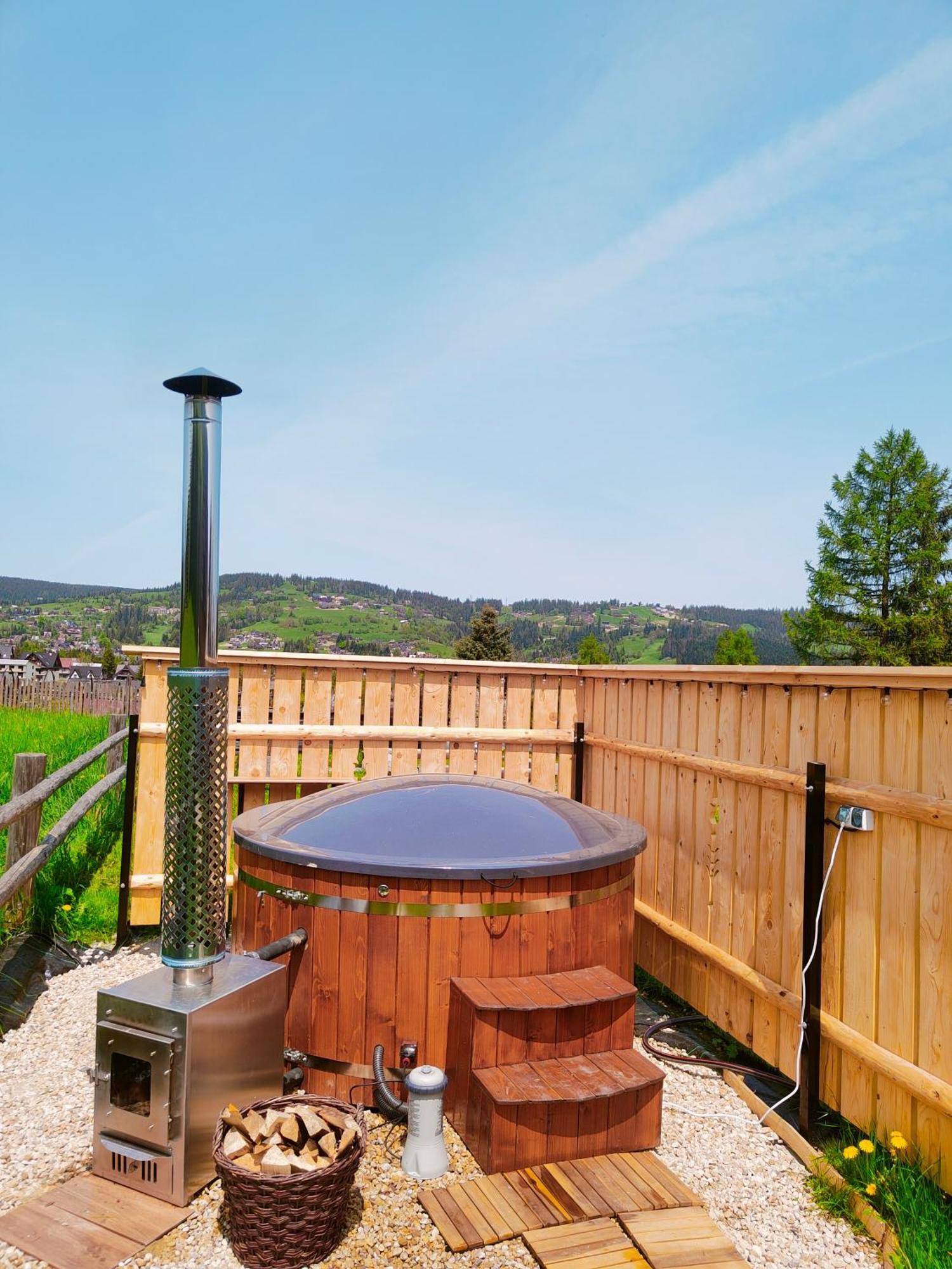 Domek Trzy Doliny Zakopane, Three Valleys Chalet With Jacuzzi Exteriör bild
